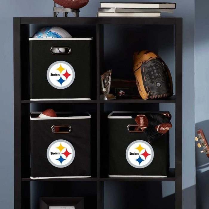 Franklin Pittsburgh Steelers NFL® Collapsible Storage Bins - Image 3