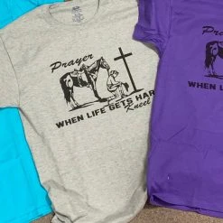 ATLANTIC COAST SPORTS Christian Life Is Hard Kneel Tees!! Men & Women