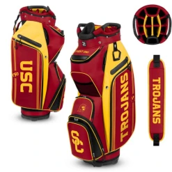 WinCraft USC Trojans Cooler Cart Golf Bag 3 Free Shipping
