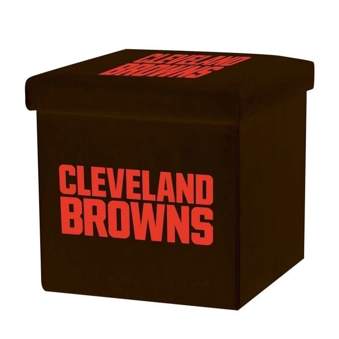 Franklin Cleveland Browns NFLĀ® Storage Ottoman - Image 2
