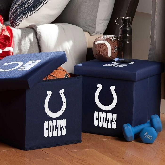 Franklin Indianapolis Colts NFLĀ® Storage Ottoman