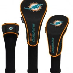 WinCraft Miami Dolphins Set Of Three HeadCovers