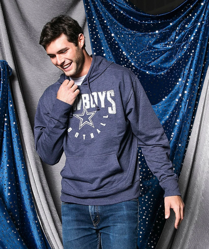 AtlanticCoastSports Dallas Cowboys Mens Rubens Fleece Pullover Hoodie - Image 3