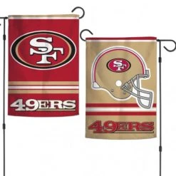 WinCraft San Francisco 2 Sided Garden Flag 12.5" X 18"