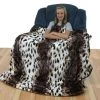 COLLEGE COVERS Leopard Throw Blanket/ Bedspread