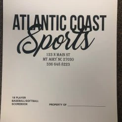 AtlanticCoastSports Baseball/scorebooks