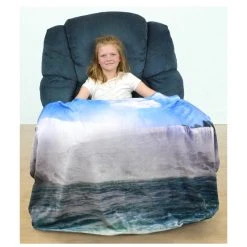 COLLEGE COVERS Waterfall Throw Blanket