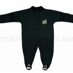 Creative Knitwear Charlotte 49ers Sports Shoe Footed Romper