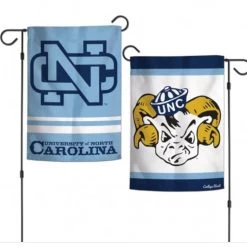 WinCraft North Carolina Tar Heels 2 Sided Garden Flag 12.5" X 18"