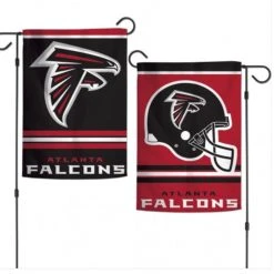 WinCraft Atlanta Falcons 2 Sided Garden Flag 12.5" X 18"