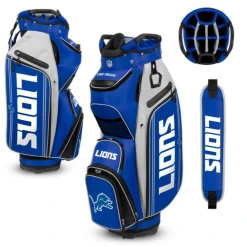WinCraft Detroit Lions Bucket 3 Cooler Cart Bag Free Shipping