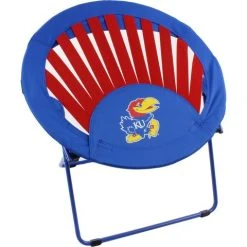 COLLEGE COVERS Kansas Jayhawks Rising Sun Chair