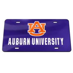 WinCraft Auburn Tigers Acrylic Classic License Plates