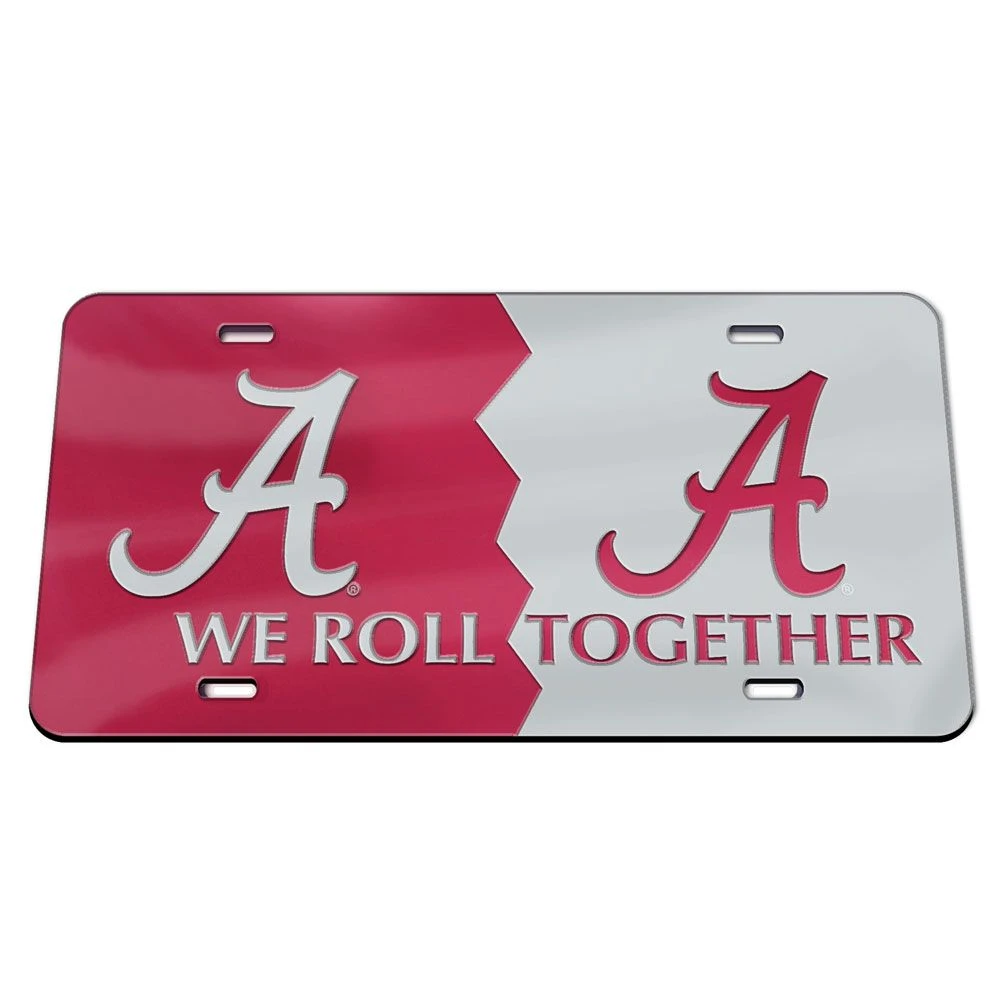 WinCraft Alabama Crimson Tide Acrylic Classic License Plate