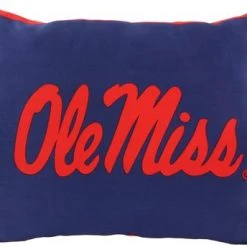 COLLEGE COVERS NCAA Ole Miss Rebels Fully Stuffed Big Logo Pillow
