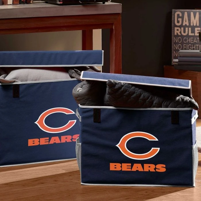 Franklin Chicago Bears NFLĀ® Collapsible Storage Footlocker Bins - Image 2