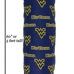 COLLEGE COVERS NCAA West Virginia Mountaineers Printed Body Pillow